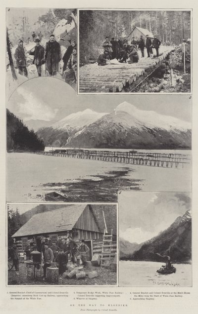 Op weg naar Klondike door Henry Charles Seppings Wright